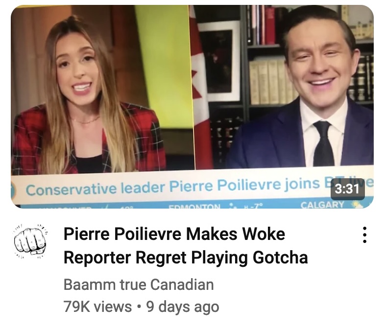 Pierre Poilievre YouTube Video Thumbnail